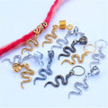 Hot Sale Alloy Snake Dreadlocks Accessories Hair Braid Charms Cuffs Hair Ring Jewelry Decoration Pendant