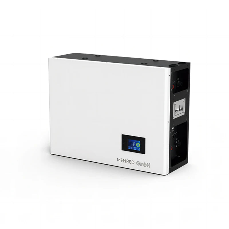 Split Stackable Wall-Mounted LiFePO4 48V Lithium Battery 5-10kW 6kWh 100-120Ah CAN Communication Hybrid Grid Inverter IP21