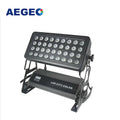 500W RGBW 4 in 1 Waterproof LED Wall Washer 36x12w Outdoor City Mix Color LED Wash Light Garden Washing Light for Park Hotel Bar