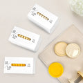 RINGNOTE 24mm Journal Planner Loose-leaf Disc 1000pcs/bag PVC Disc Rings for Disc Bound Notebook Binder New Style Highlight