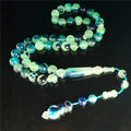 High Quality Glow in Dark 10mm 45 Beads Haji Gift Muslim Rosary Prayer Beads Islamic Resin Amber Tasbih Subha Misbaha MegaBDM
