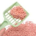 Heavy Duty Plastic Cat Litter Scoop - Thicken Reinforced Mesh Ergonomic Handle for Efficient Waste Cleaning (Bulk Wholesale)