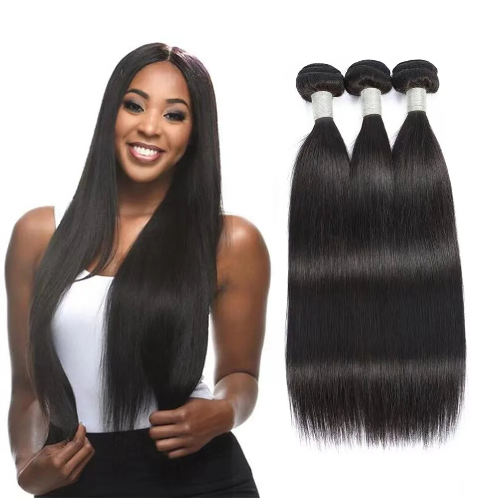 Sample Hair Bundles Human Hair Weft Wholesale 10A Unprocessed Raw Virgin Brazilian Hair Brazilian Virgin Hair Vendors