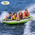 Toys Ocean Factory Customized Cheap Water Sports Games Water Tow Inflatable Disco ufo Boat Jet pilot Wing Ski Tube