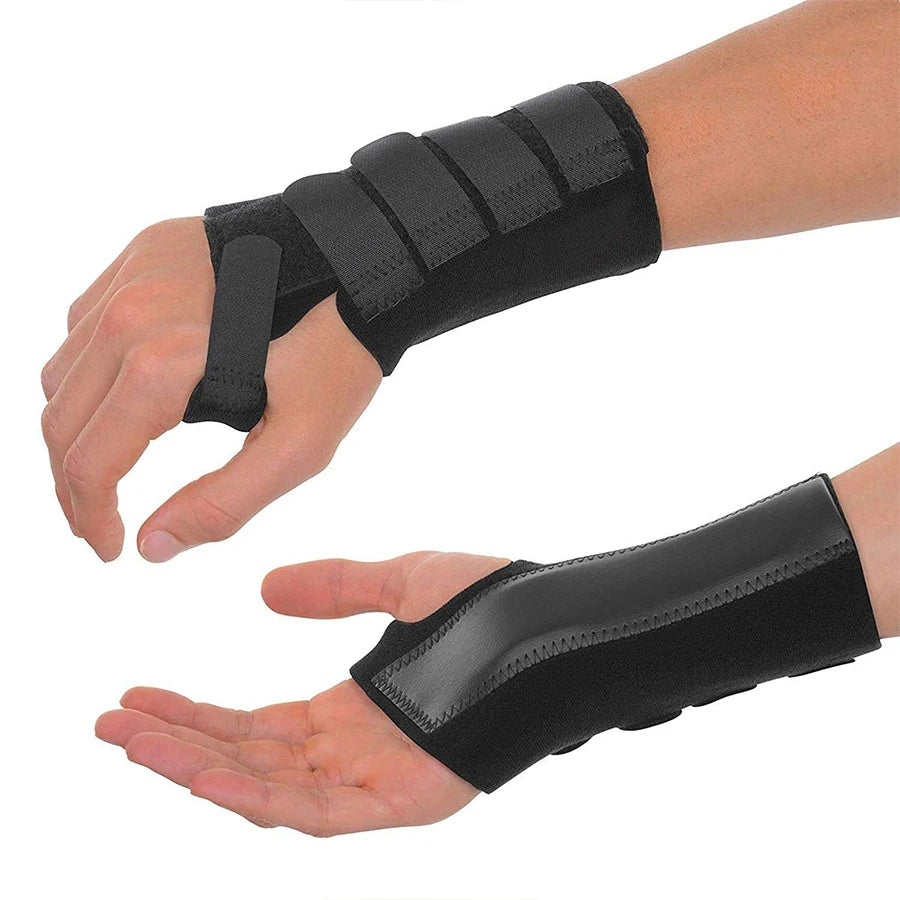 Hot Selling Customized Adjustable Wrist Support Brace with Steel Plate for Carpal Tunnel