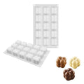 3D Bubble Candle Silicone Mold 15 In1 Handmade Soy Wax Mold for Mousse Cake Soap Making Mini Bubble Silicone Mold Custom Logo
