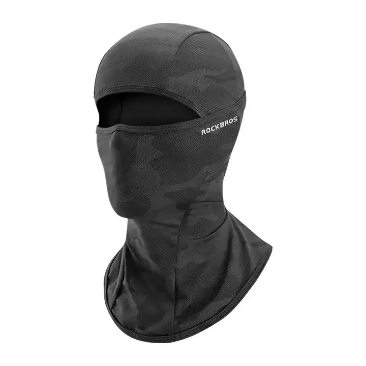 Bicycle Sunscreen Helmet Motorcycle Full Face Mask Biker Collar Ice Silk Spring and Summer Outdoor Men and Women