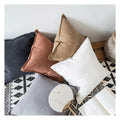 Innermor Washable Organic Cotton Linen Throw Pillow Case Home Decor Sofa Cushion Cover for Hotels