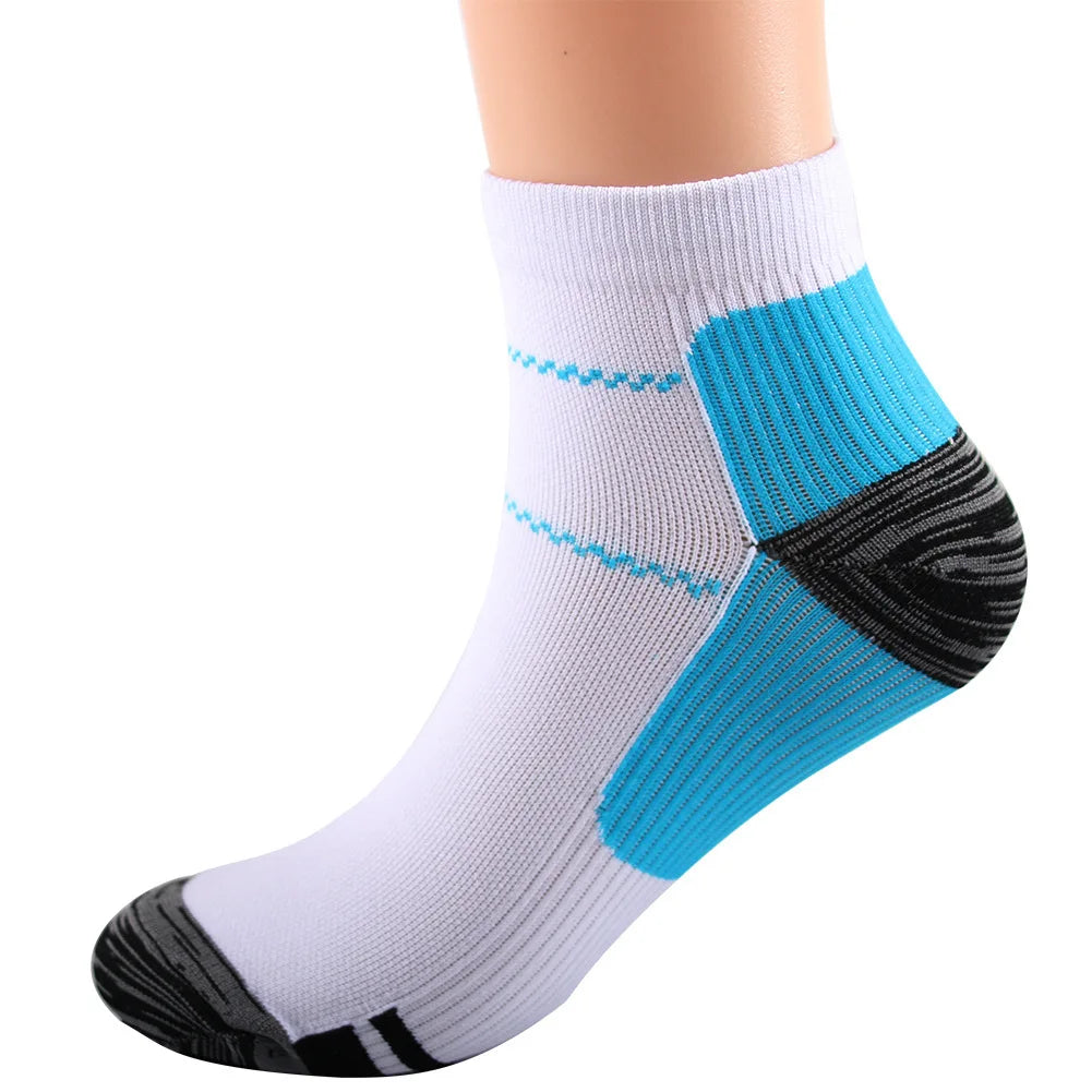 Foot Compression Socks Short for Ankle/Heel Support Breathable Socks