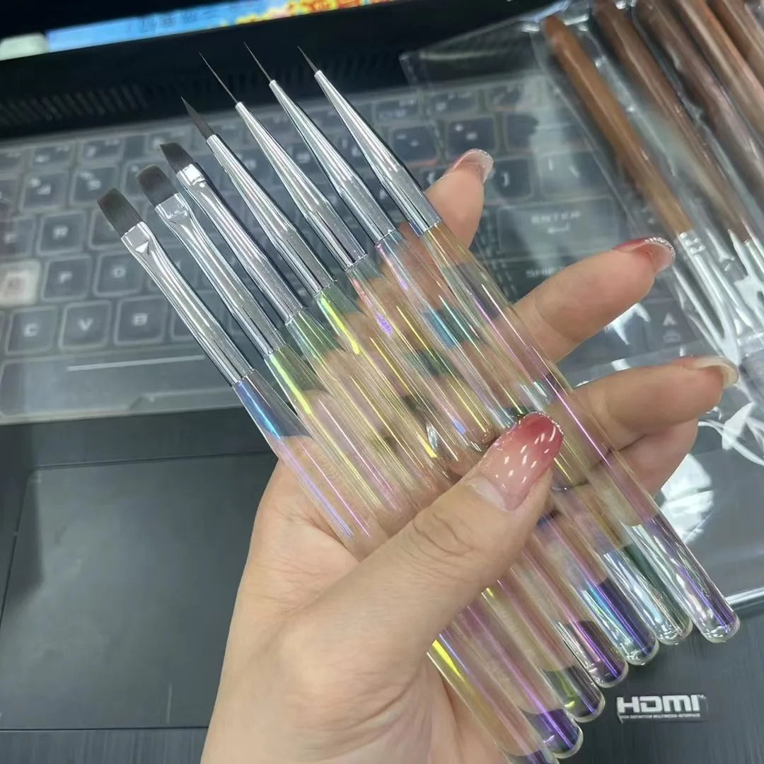 Hot Selling 100% Pure Kolinsky Nails Brushes Size #12 Acrylic Nail Brush for Acrylic Nails