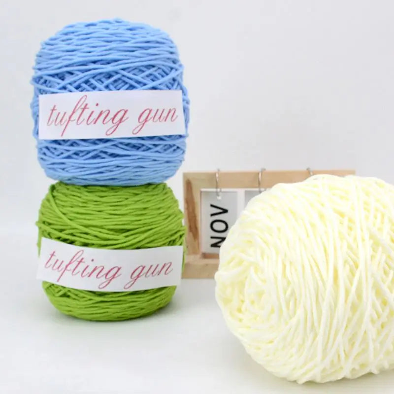 Yarn Crochet Tufting Cone "tufting Acrylic Knitting Good Raw Fancy 8 Ply Acrylic Spun Strong