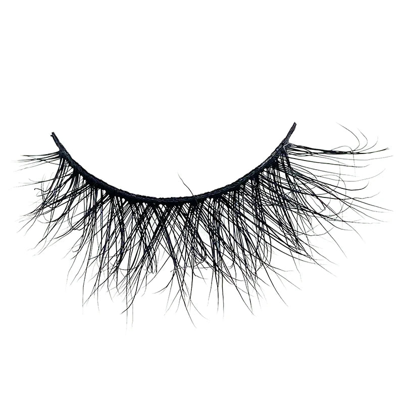 Best Selling Wholesale Half 3D Mink Lashes Natural Soft Short Eyelashes Thick Style Mixed Length Private Label False Eyelashes