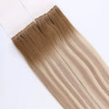 2026 Premium Quality Full Cuticle Scandinavian Blonde Ombre Tape In 100% Russian Hair Tape Ins Extensions