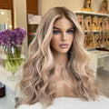Brazilian Raw Blonde Lace Front Wig 13x4 13X6 Transparent Hd Lace Frontal Wig Natural Wave Human Hair Wigs for Black Women