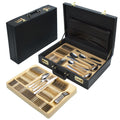 Perfect Gold Flatware Serving SetStainless Steel Dinner Set 84pcs Cutlery Set