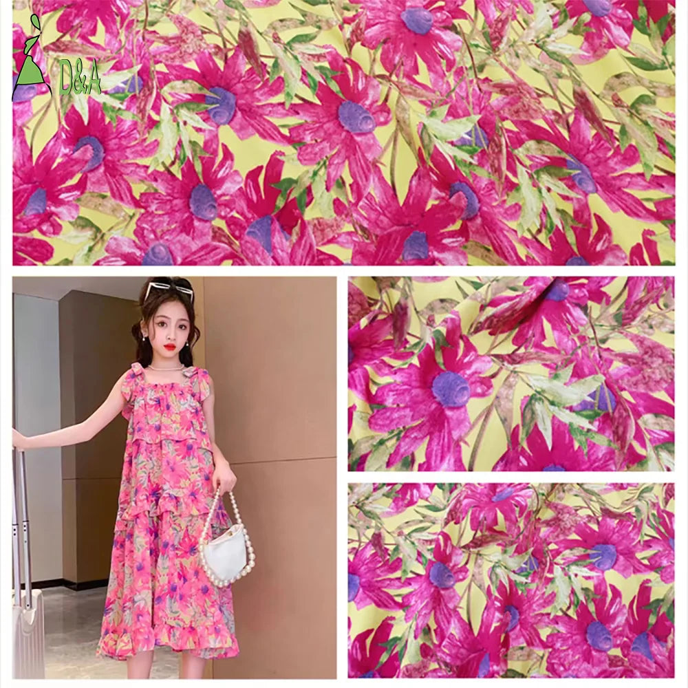 New Pattern Fashion Soft Cotton Printed Plain Poplin Breathable Girls Cartoon Fabric Dress & Clothes for Bags