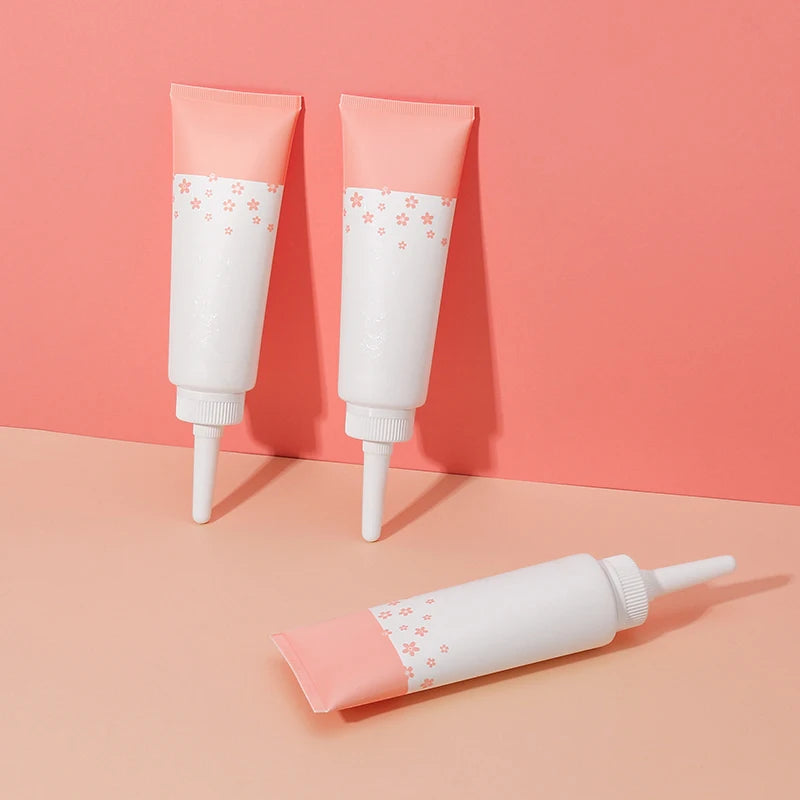 New Design Eco-Friendly PCR PE Plastic Long Nozzle Cosmetic Empty Tubes Skincare Lotion Hand Cream Soft Tube Packaging