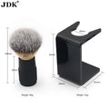 Custom Logo Synthetic Men's Shaving Brush and Stand Set Travel Hotel Shaving Kit