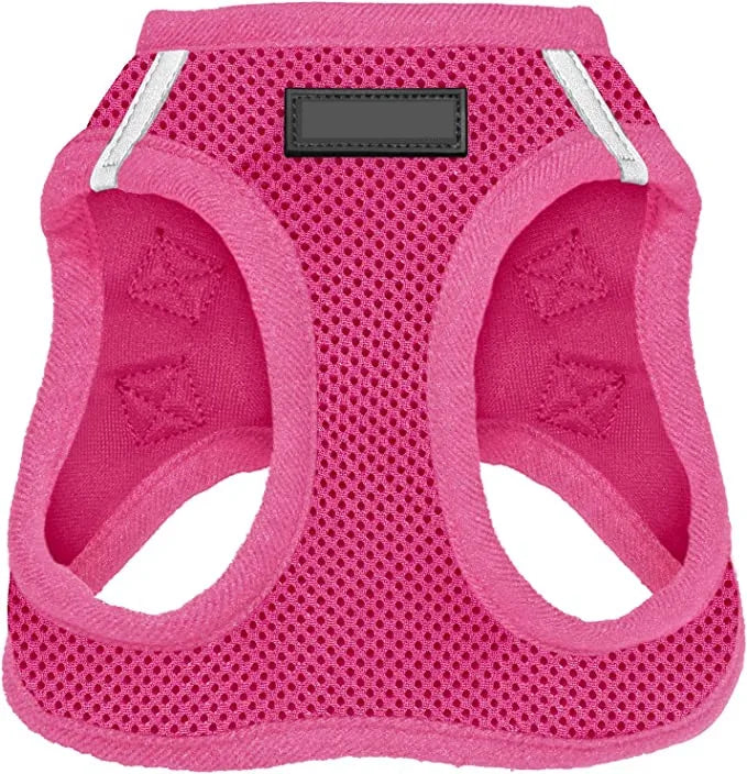 Custom Top Seller Step-In Air Dog Harness and Leash Set Nylon Mesh Pet Harness for Small and Medium Dogs Letter Pattern