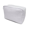 Blanks Waffle Cosmetic Bag for Monogram Lined Makeup Bag Personalized Cosmetic Bag Monogram Graduation Gift DOM1071983