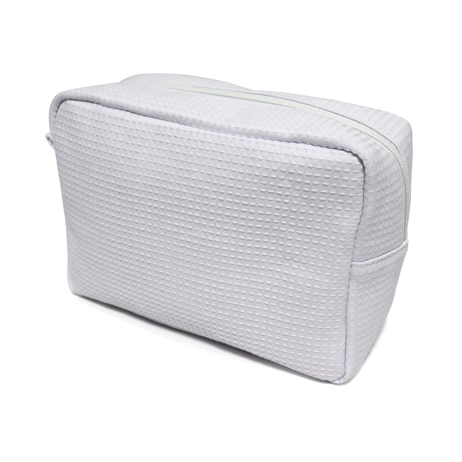 Blanks Waffle Cosmetic Bag for Monogram Lined Makeup Bag Personalized Cosmetic Bag Monogram Graduation Gift DOM1071983