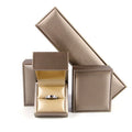 Customized Luxury Leather Jewelry Gift Box Jewelry Set Package Schmuckverpackung for Rings Pendants Bracelets