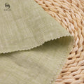 French Natural Shirt Wholesale Meter Price 100% Chambray Linen Fabric for Women Clothing