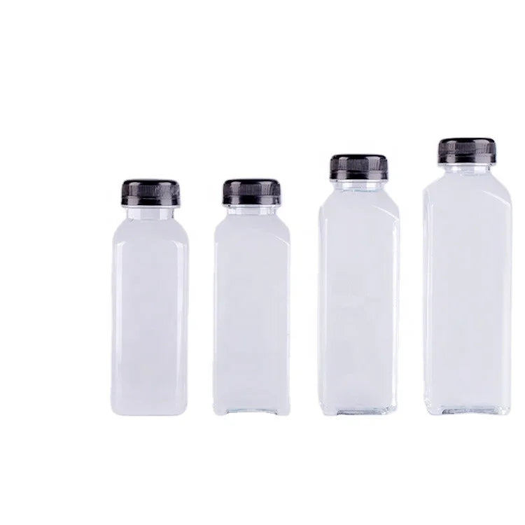 250Ml 300Ml 500Ml Wholesale Custom Logo Cheap Clear Water Juice Package Plastic Bottles