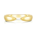 Milskye Hot Sale Minimalist 925 Sterling Silver Jewelry 14k Solid Gold Open Claw Stackable Rings