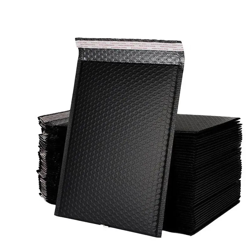 CTCX Padded Poly Bubble Mailers Bulk Black Packing Envelopes Bubble Mailling Bags Poly Black Bubble Mailer Envelope Bag