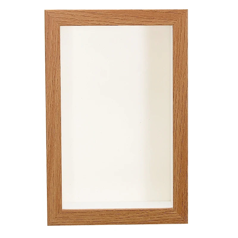 A4 SIZE 3D Shadow Box Frame Memorabilia Tickets Flowers Display case for Wedding Memory Box