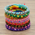 Go2boho Hippie Wrap Friendship Bracelets for Unisex Bracelet for Women Men Colorful Rope Threads Bohemian Boho Jewelry Handmade