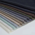 In Stock Soft Breathable Wool Linen Blend Fabric 200gsm 55% Anti-static Solids Woven Linen 45% Wool Fabric for Cozy Apparel