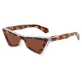 Superhot Eyewear 20406  Fashion 2023 Vintage High Pointed Cat Eye Women Small Triangle Sunglasses