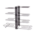 Kitchen Toys Pot Lid Rack Kitchen Cabinets Storage Holders & Racks Pot Rack