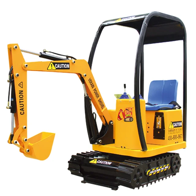Electric Ride Excavator Simulator Indoor Children's Amusement Equipment for Shopping Malls Adventure Parks Trampoline Parks
