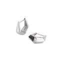 Duyizhao Birthstone Charm 925 Sterling Silver Solid Huggie Earing Simple Design Small Hoop Earrings Jewelry