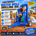 Water Well Drilling Rig 150M Top Quality Water Borehole Drilling Machine Moble Underground Water Well Equipment