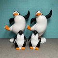 Christmas Outdoor Yard Display Lifesize Snowman Fiberglass Statues Resin Penguins Polar Bear Props for New Year Decoration