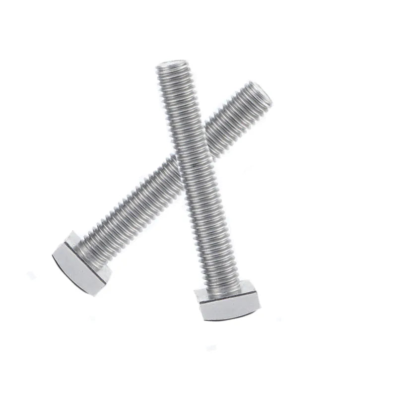 Custom 304 Stainless Steel T Slot Head Bolts M5 M6 M8 Metric Screws for Aluminum Profile Extrusion