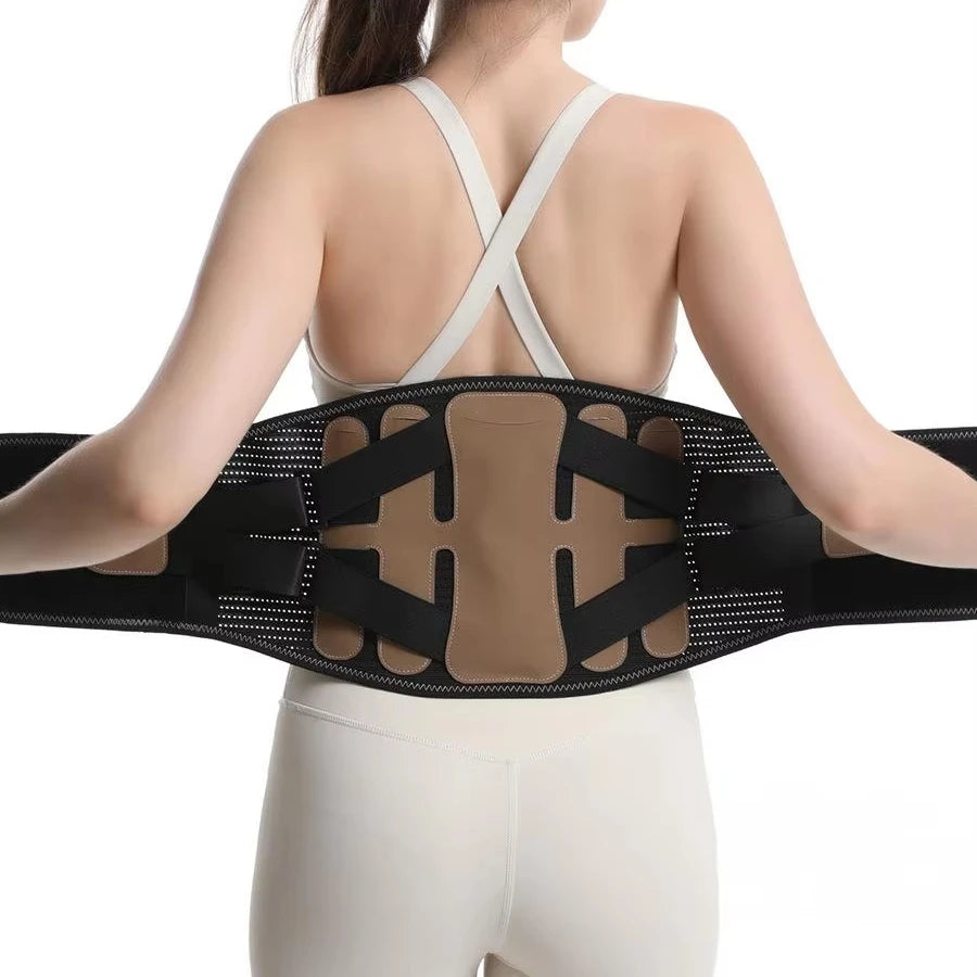 Waist Support Brace Orthopedic Belts Spine Back Support with Steels Back Pain Relief