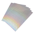 Holograic Super Glossy Clear Laminating Pouch PVC Film for ID Card Holographic Vinyl Overlay Hologram Laminating Pouches