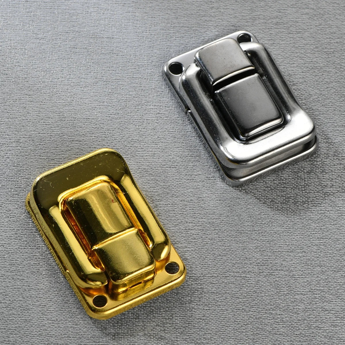 Vintage Chrome Gold Iron Furniture Lock with Traditional Design for Bedroom Hotel Entry Storage-Multi-Purpose Hardware Parts