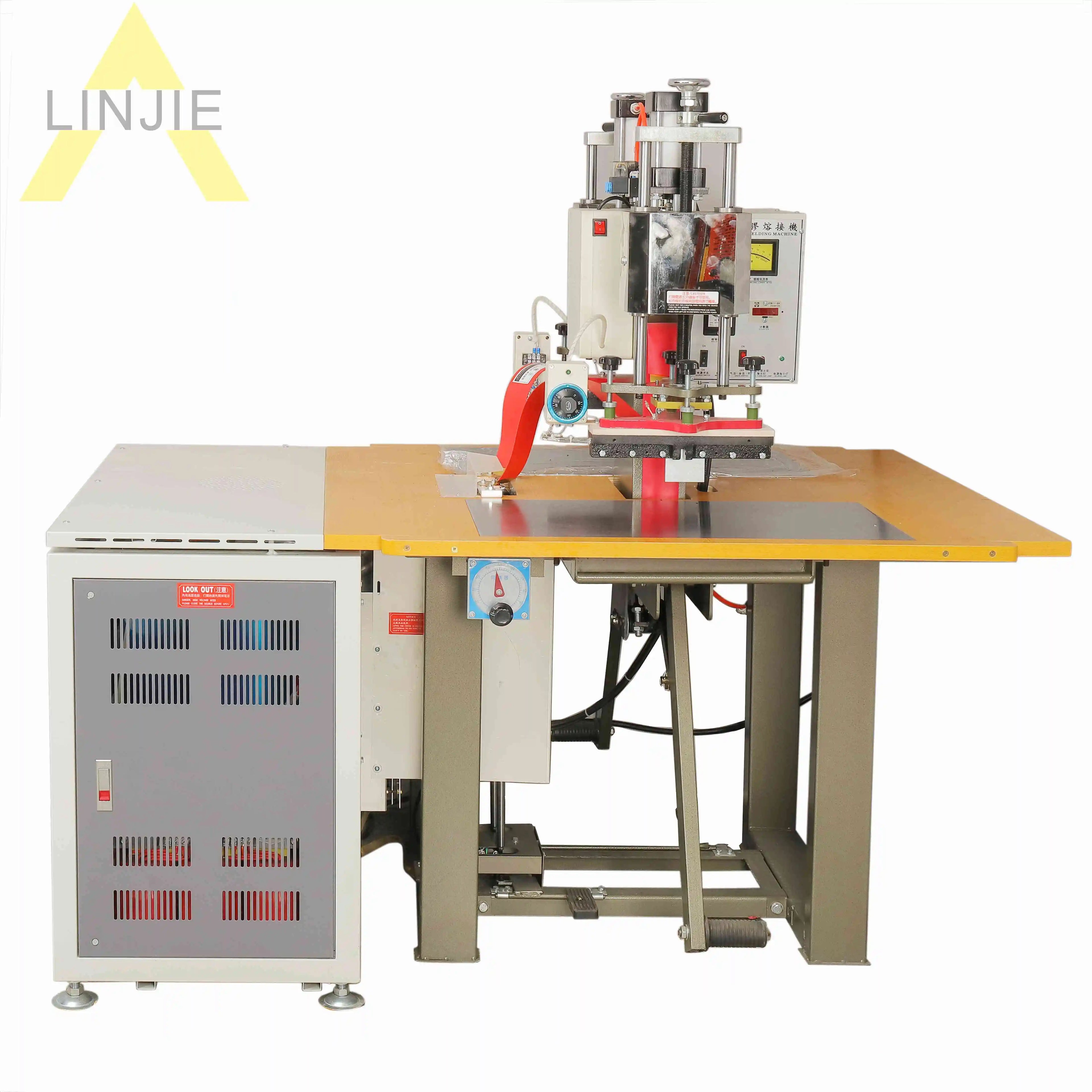 Automatic Digital Heating PVC Welding Machine High Frequency Plastic Welder New Condition Construction Tarpaulin Banner