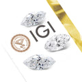 Starsgem Marquise Cut 1ct 2ct 3ct with IGI D VVS2 Lab Grown Diamond Loose Diamond