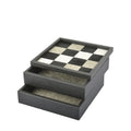 Factory Wholesale Black and Gold Leather Jewelry Tray Ring Bracelet Holder Tray Fashion Jewelry Display Tray