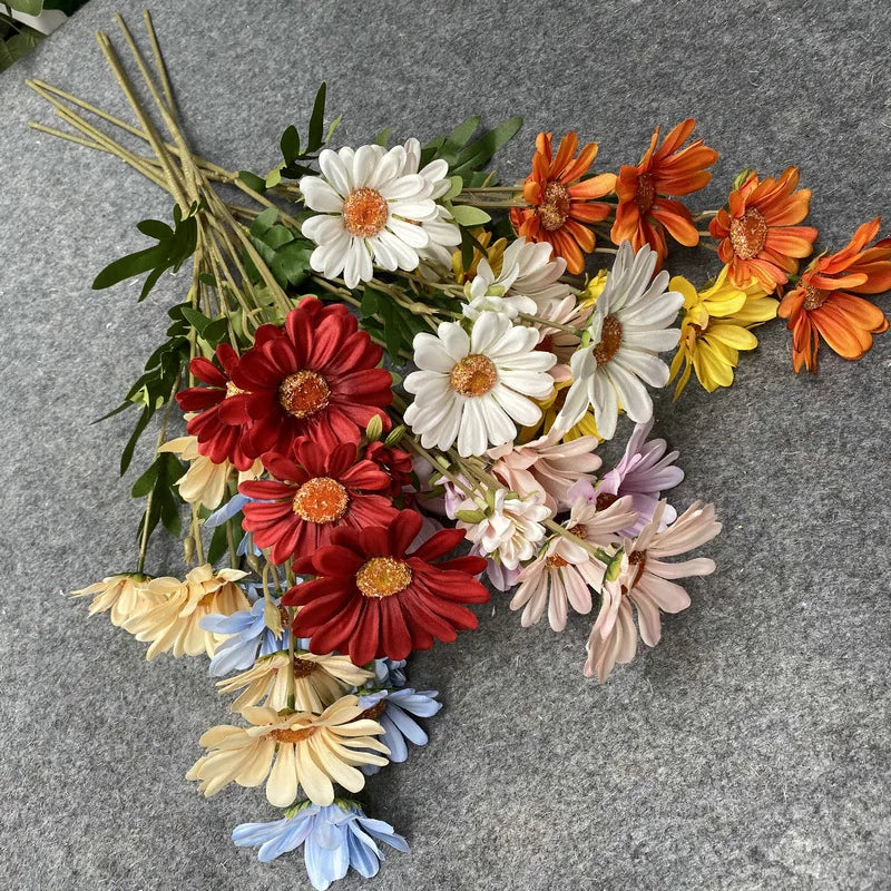 D-DA001artificial Chrysanthemum Flower Daisy Decorative Flowers Wedding Decoration for Wedding Centerpieces