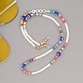 2025 Crystal fashion new arrival designer sunglasses chain strap