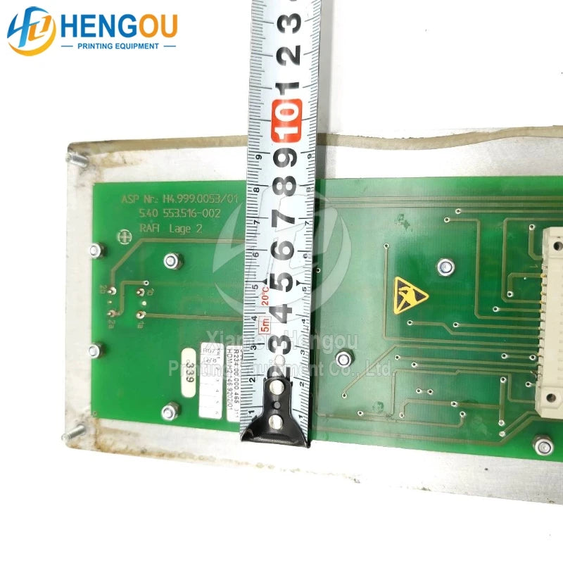H2.146.9202/01 ASP H4.999.0053/01 10.110.7499/03 Board CD74 Printing Machine Parts Original