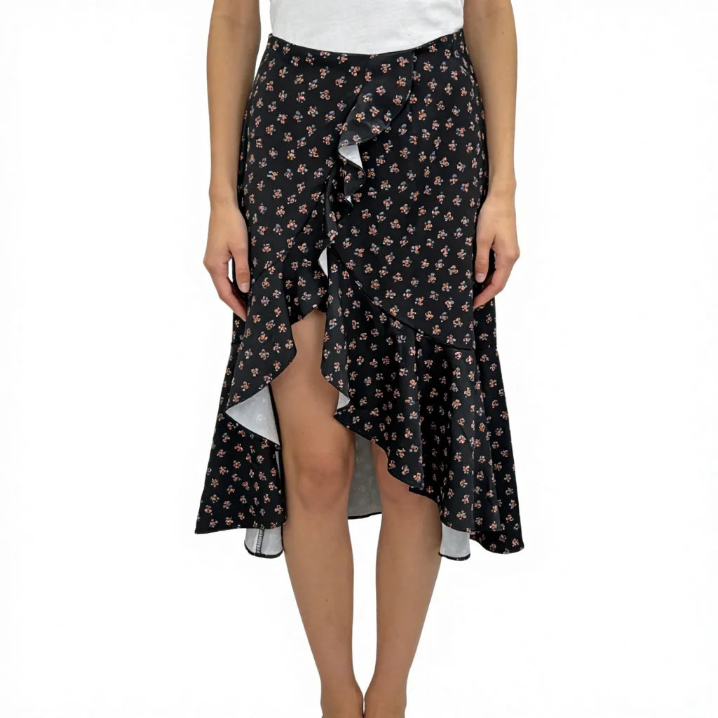 Custom Women Fashionable Design Flower Summer Fabric Quality Professional Skirts
